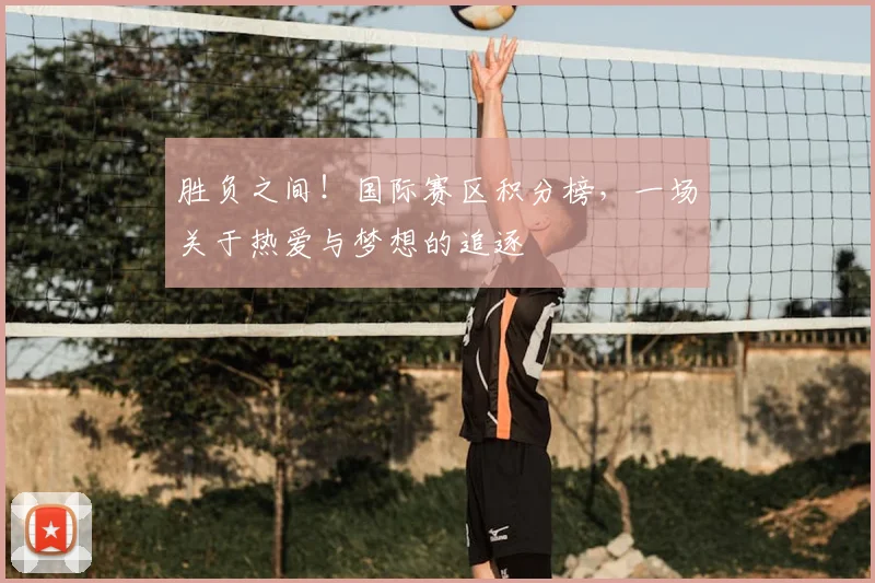 胜负之间！国际赛区积分榜，一场关于热爱与梦想的追逐